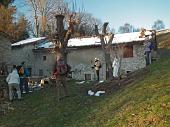 In CANTO ALTO salendo da Cler di Sedrina e dai Prati Parini il 12 dicembre 2010 - FOTOGALLERY